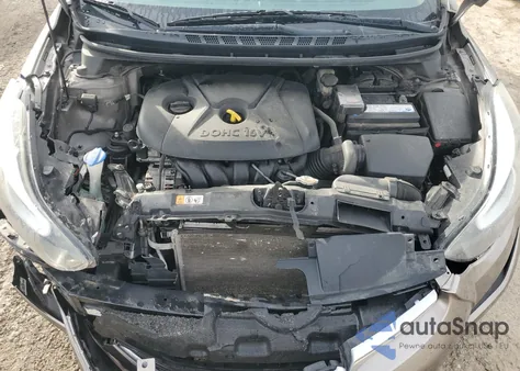 2016 Hyundai Elantra Se from USA, damaged, VIN 5NPDH4AE6GH786525